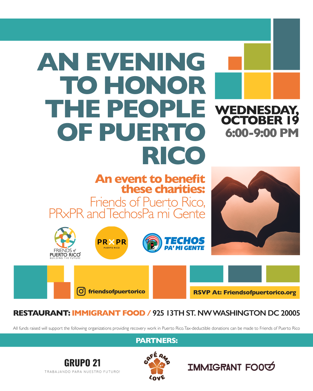 An Evening to Honor the People of Puerto Rico